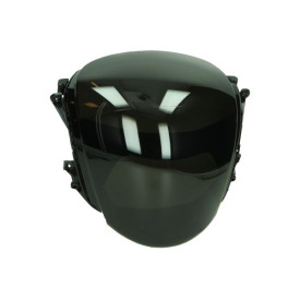 Koplamp tellerglas Model origineel met E-keur Piaggio Zip. Donker smoke Race 