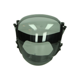 Koplamp tellerglas Model origineel met E-keur Piaggio Zip. Licht smoke Race 