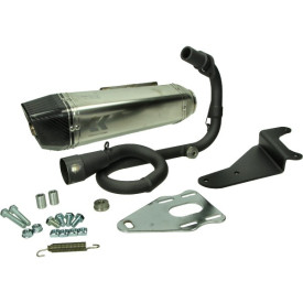 Turbokit GP Pro uitlaat Euro4. Vespa Primavera 4T, Sprint 4T 3V.