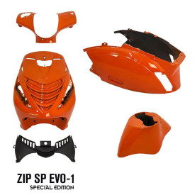 Piaggio ZIP SP Evo-1 Special edition kappenset. KTM GP1. Kleur oranje