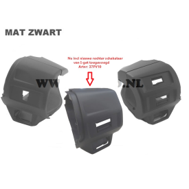 Stuurschakelaar Cover Set mat zwart Primavera en Sprint