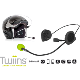 Hands-free Bluetooth Communicatie Systeem TWIINS D2