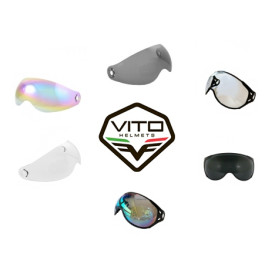 Speed Pedelec helm Vito E-Light met vizier. zwart