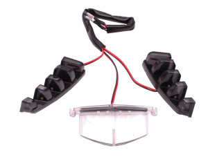 Verlichting Grill LED Piaggio Zip voorscherm wit