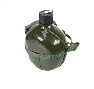 Veldfles 1.7 L groen aluminium