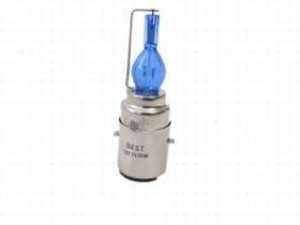 Voorlicht lamp Xenon look. (Blauw of wit) 12V 35/35W  **TIP!